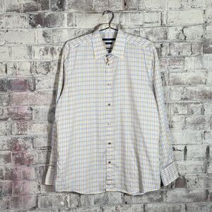 Gucci by Tom Ford Vintage Archive Y2K Luxury Formal Checkered Tie Shirt